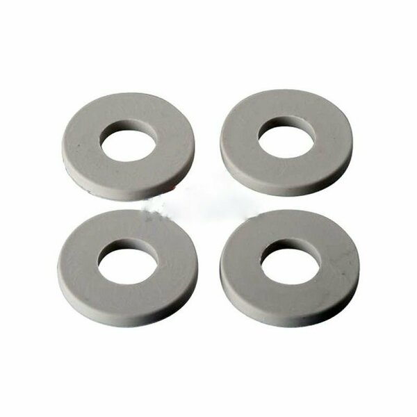American Imaginations Grey Rubber Round Seat Washers AI-38609
